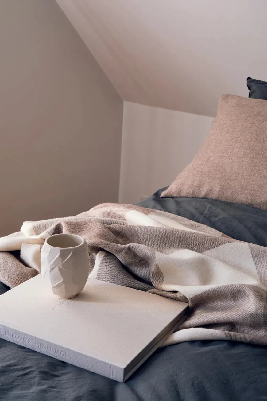 Santa Fe Plaid, walnut brown fra Silkeborg Uldspinderi