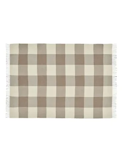 Santa Fe Plaid, walnut brown fra Silkeborg Uldspinderi