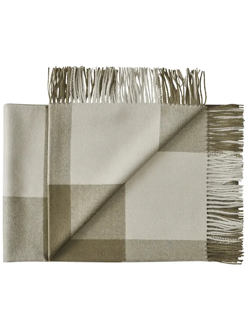 Santa Fe Plaid, walnut brown fra Silkeborg Uldspinderi