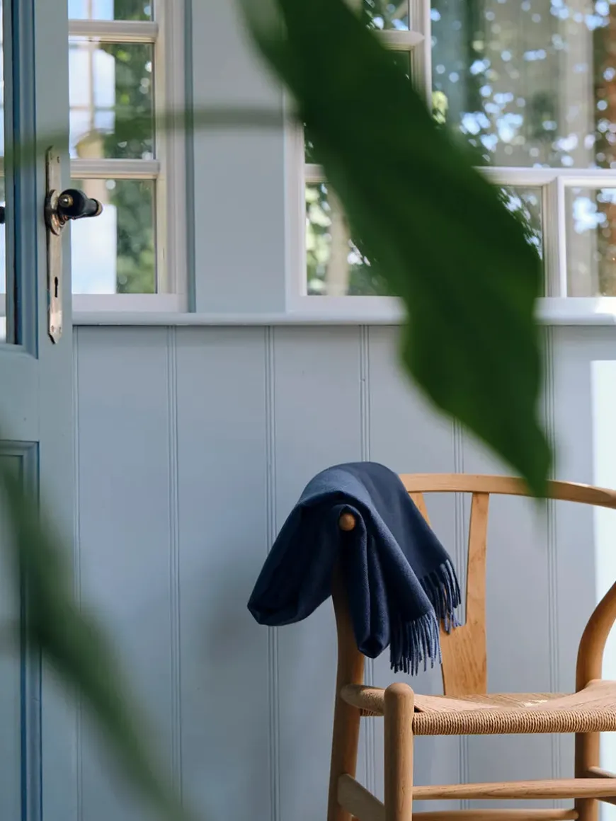 Season Plaid, latte beige fra Silkeborg Uldspinderi