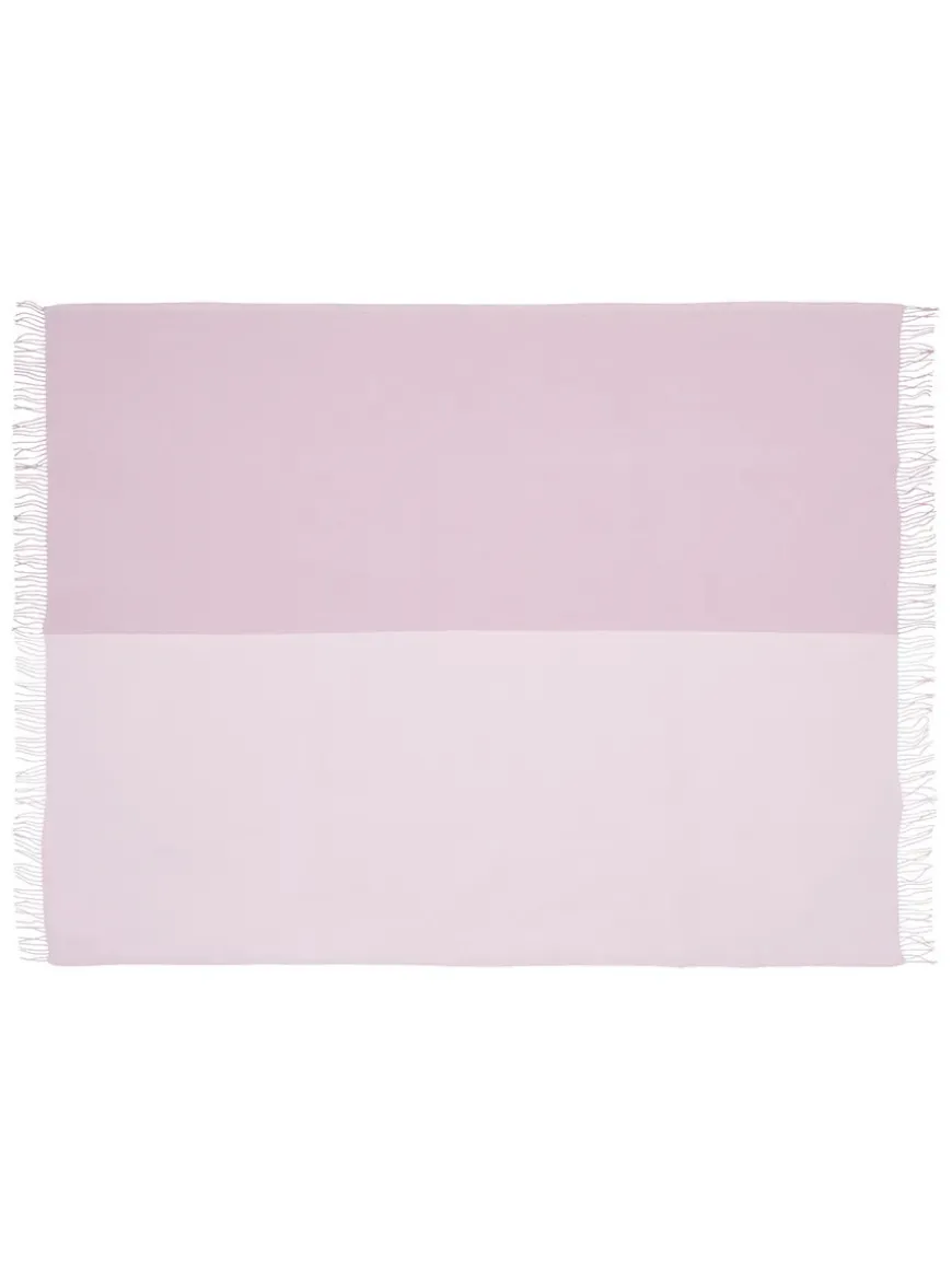 Secret Plaid, beetroot/rhubarb fra Silkeborg Uldspinderi