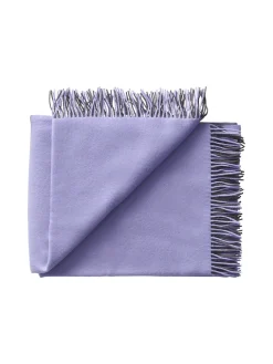 Secret Plaid, clay/lilac fra Silkeborg Uldspinderi