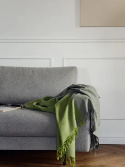 Secret Plaid, granite/black fra Silkeborg Uldspinderi