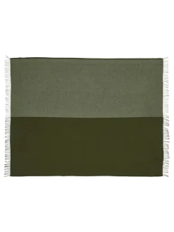 Secret Plaid, moss/seaweed fra Silkeborg Uldspinderi