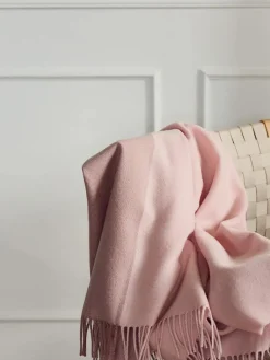 Secret Plaid, ocher/caramel fra Silkeborg Uldspinderi