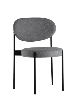 Serie 430 spisestol, sort af Verner Panton