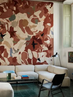 Sett LN12 Sofabord, verde guatemala marble/chrome fra &Tradition