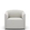 Shore Lounge Chair Extended Base, quill fra New Works