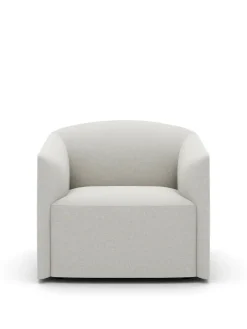 Shore Lounge Chair Extended Base, quill fra New Works
