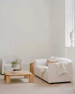 Shore Sofa 2 Seater Extended Base, quill fra New Works