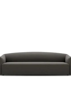 Shore Sofa 3 Seater Extended Base, lava rock fra New Works