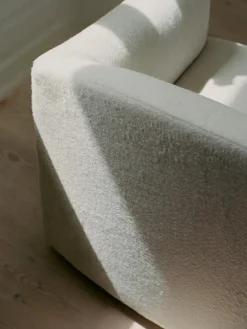 Shore Sofa 3 Seater Extended Base, taupe fra New Works