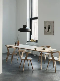 SK2 In Between spisebordsstol m. polstret sæde fra &Tradition