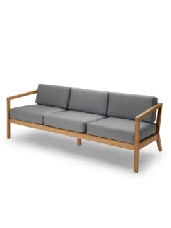 Skagerak Virkelyst 3 pers. Sofa, Golden Yellow Stripe fra Fritz Hansen