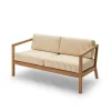 Skagerak Virkelyst 2 pers. Sofa, Golden Yellow Stripe fra Fritz Hansen