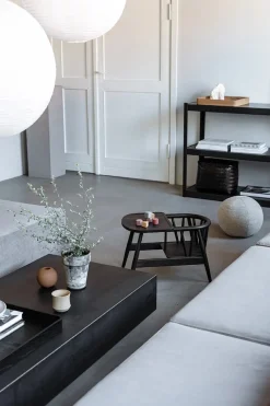 Smilla Toddler Stol, sortlakeret eg fra Oaklings