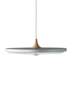Soleil pendel medium, lys eg, plast skærm fra Le Klint