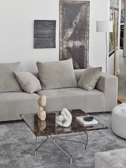 Spider Sofabord 80 x 80 cm, krom stel fra Eilersen