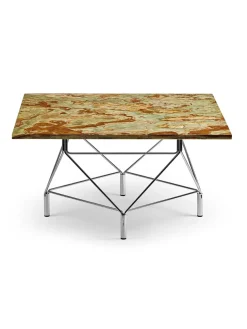 Spider Sofabord 80 x 80 cm, krom stel fra Eilersen