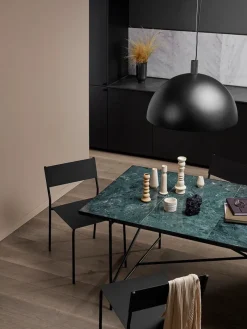 Spisebord 230, grøn marmor fra HANDVÄRK