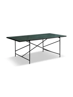 Spisebord 185, hvid marmor fra HANDVÄRK