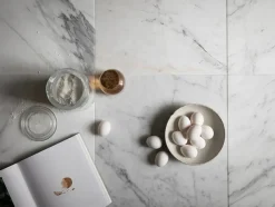 Spisebord 185, sort marmor fra HANDVÄRK