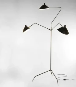 Standing Lamp w/3 Heads/Arms af Serge Mouille