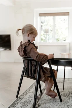 Storm Børnestol, sortlakeret eg fra Oaklings