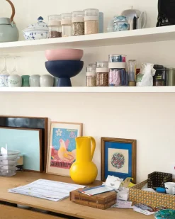 Strøm Skål, vibrant orange fra raawii