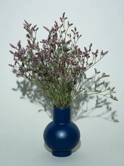 Strøm Vase, blue fra raawii