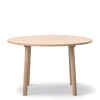 Taro Spisebord Ø120 cm, sæbebehandlet eg fra Fredericia Furniture