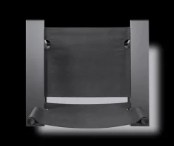 The Canvas Chair, sortlakeret eg sort canvas af Børge Mogensen