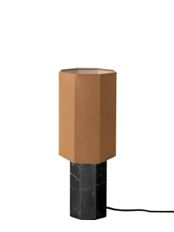 The Eight Over Eight Lamp Small, white marble fra Louise Roe