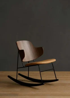 The Penguin Rocking Chair, Læder fra Audo Copenhagen