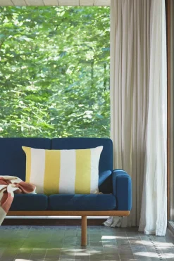 The Sweater Cushion, golden yellow fra Silkeborg Uldspinderi