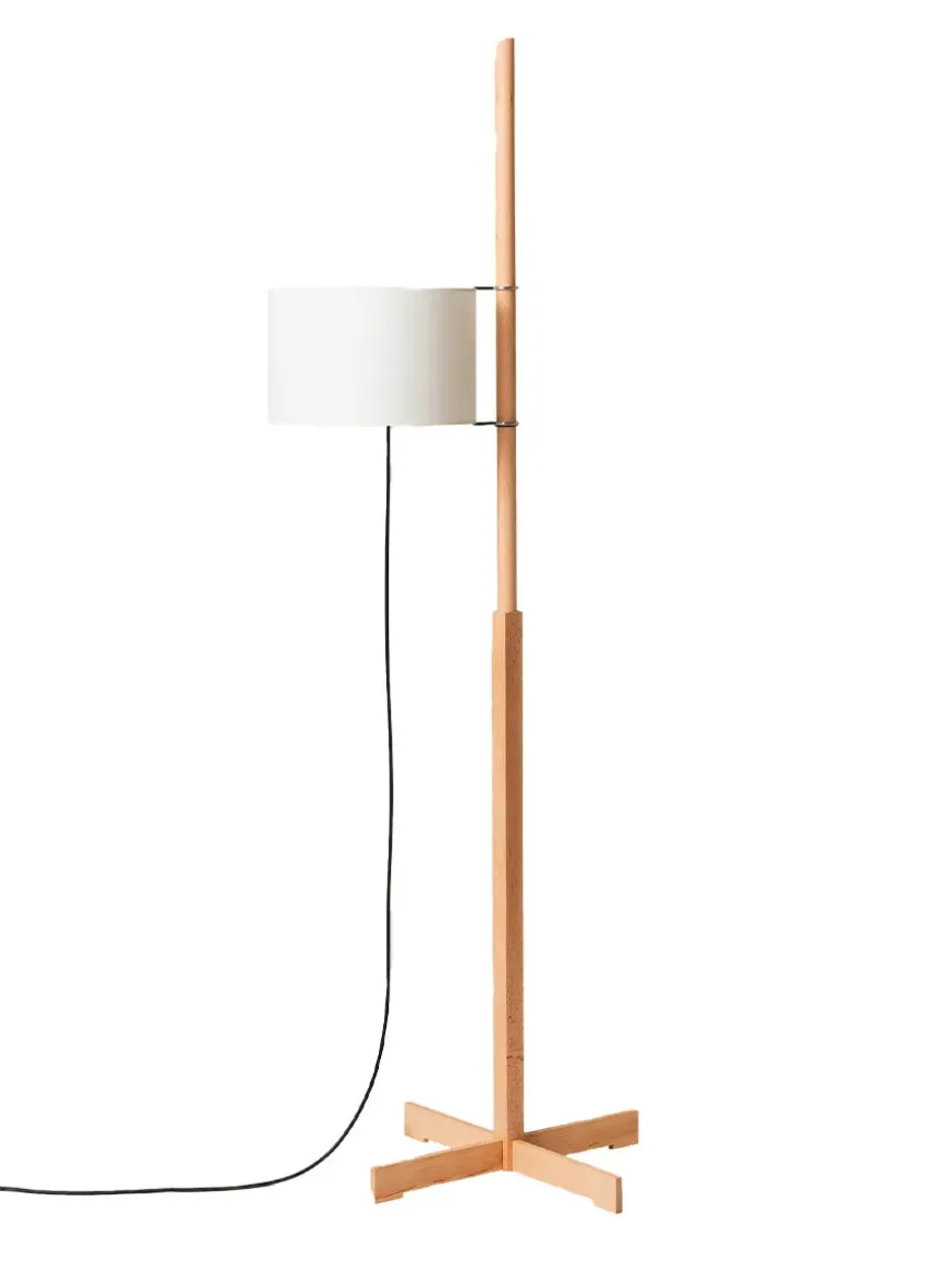 TMM Gulvlampe, sort eg fra Santa and Cole