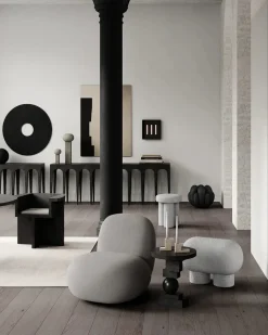 Toe Chair Flat, taupe fra 101 Copenhagen