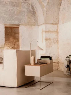 Tray For Plant Box Smoked Oak, Large fra Ferm Living