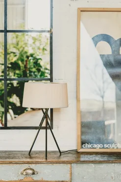 Tripode Bordlampe, bretona stripe fra Santa and Cole