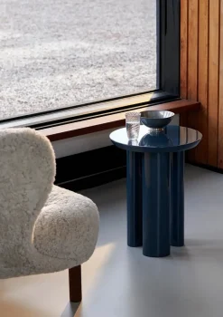 Tung JA3 sidebord, Steel Blue fra &Tradition