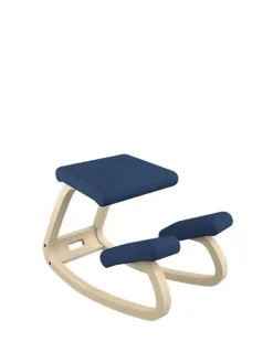 Variable Balans Stol, light brown wood/reflect 984 fra Variér