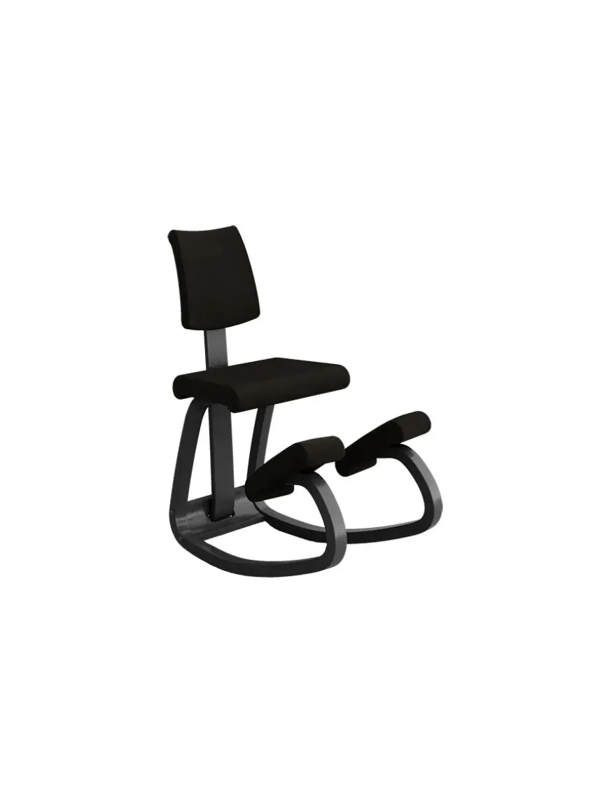 Variable Plus Stol, sort bøg fra Variér