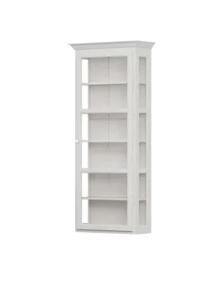 Væghængt Vitrineskab Classic V4, antracit fra Lindebjerg Design