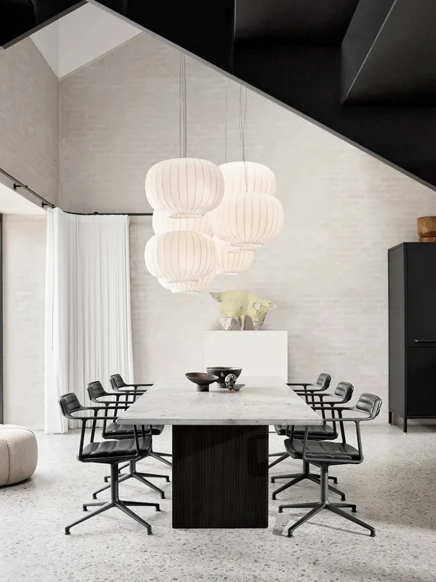 VIPP452 Swivel Chair, bosco grøn læder fra Vipp