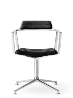 VIPP452 Swivel Chair, bosco grøn læder fra Vipp