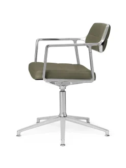 VIPP453 Swivel+ Chair, dark sand tekstil fra Vipp