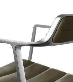 VIPP452 Swivel Chair m/hjul, sort læder fra Vipp