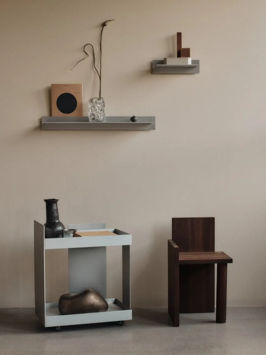 Virelle Vase Clear, H18 fra Ferm Living