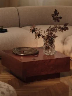 Virelle Vase Clear, H18 fra Ferm Living