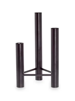 VISTA vase og lysestage, sort fra Kay Bojesen